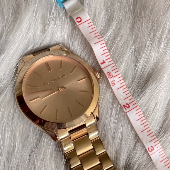 Michael Kors Slim Runway Watch in Rose Gold - Picture 5 of 9